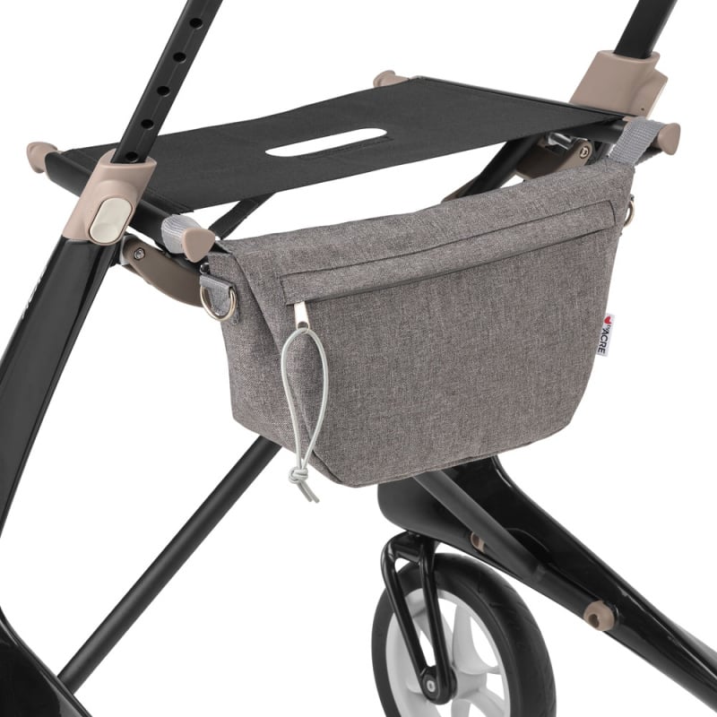 Carbon Ultralight シルバーカー　by ACRE 黒 byACRE | Carbon Ultralight - Regular - Rollator - Outdoor
