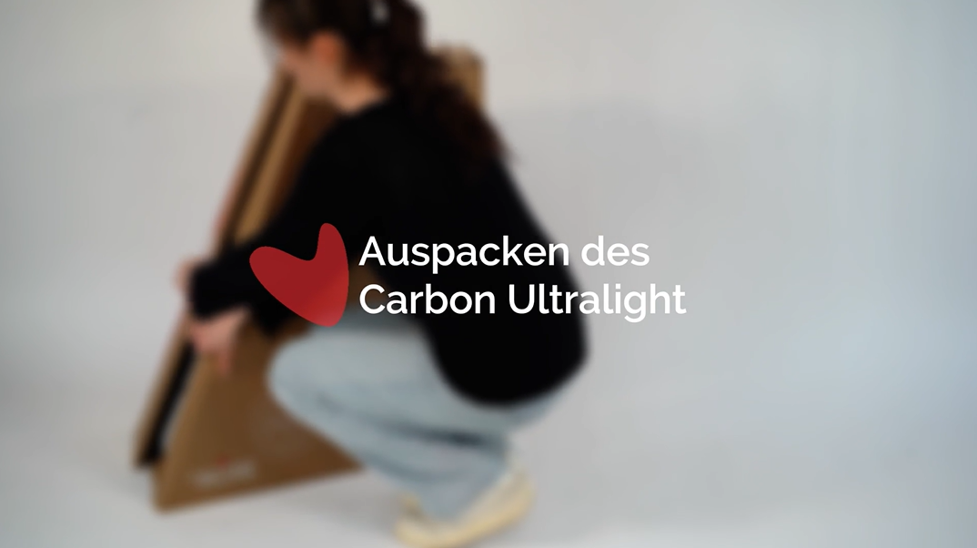 Auspacken. Aufklappen. Los.
