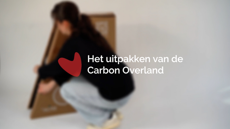 Uitpakken. Uitklappen. Op pad.