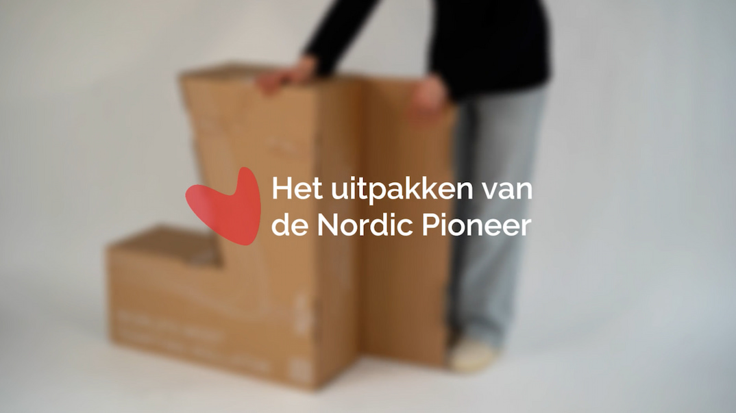 Uitpakken. Uitklappen. Op pad.